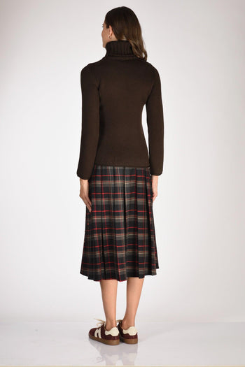 Slowear Collo Alto Marrone Donna - 5