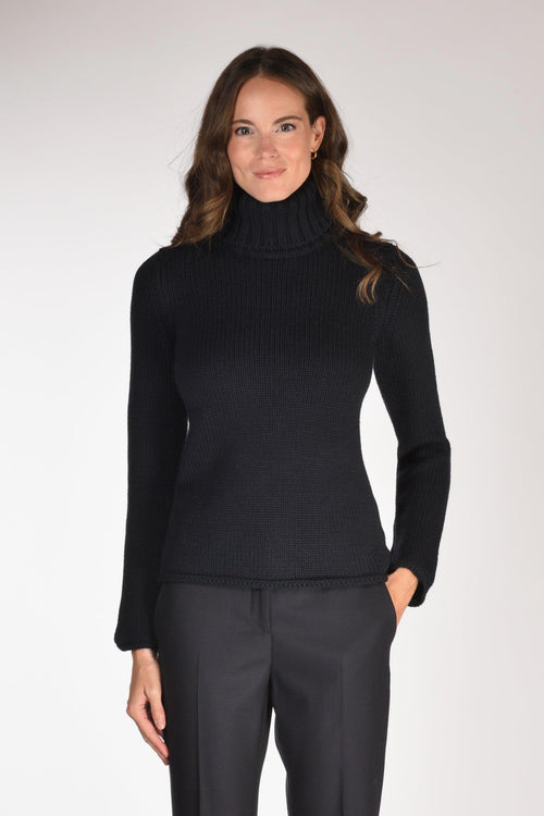 Slowear Collo Alto Blu Donna