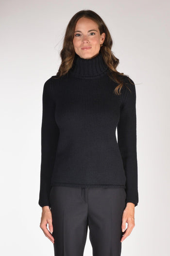 Slowear Collo Alto Blu Donna - 2