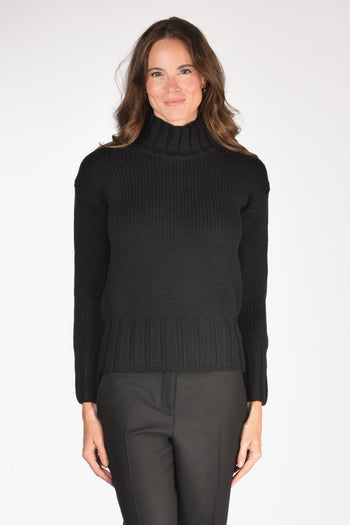 Slowear Maglia Lupetto Nero Donna - 2