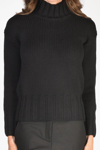 Slowear Maglia Lupetto Nero Donna - 3