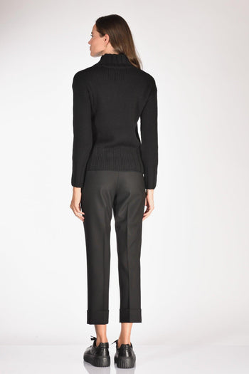 Slowear Maglia Lupetto Nero Donna - 5