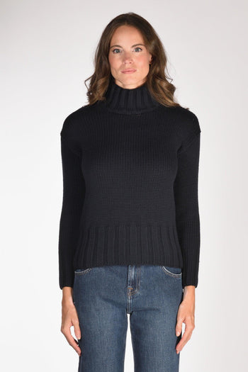 Slowear Maglia Lupetto Blu Donna - 2