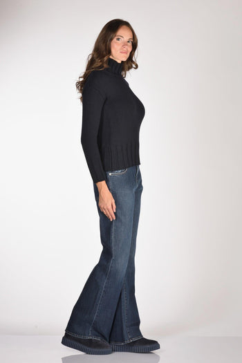 Slowear Maglia Lupetto Blu Donna - 4