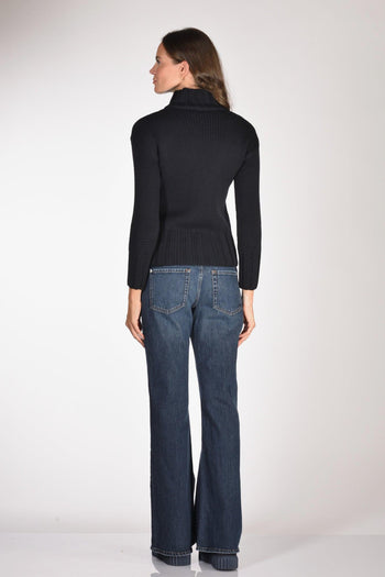 Slowear Maglia Lupetto Blu Donna - 5