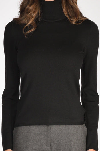 Slowear Collo Alto Nero Donna - 3