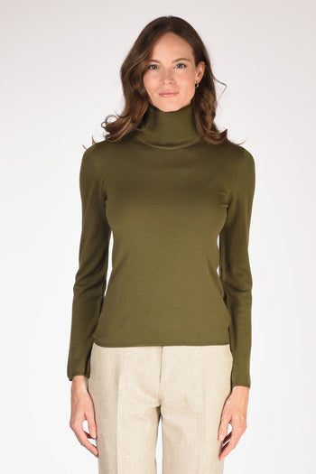 Slowear Collo Alto Verde Donna - 2