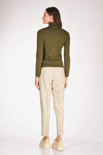 Slowear Collo Alto Verde Donna - 5