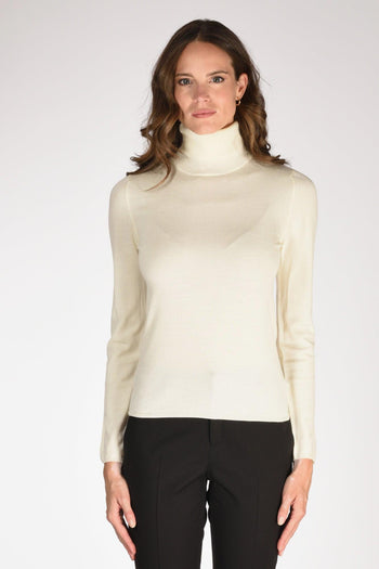 Slowear Collo Alto Bianco Latte Donna - 2