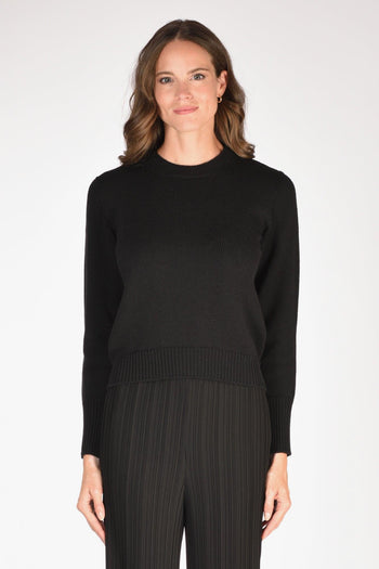 Slowear Maglia Girocollo Nero Donna - 2