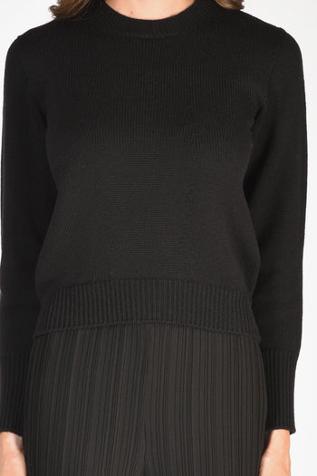 Slowear Maglia Girocollo Nero Donna - 3