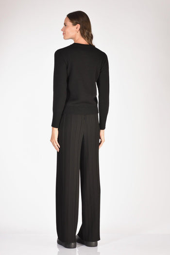 Slowear Maglia Girocollo Nero Donna - 5