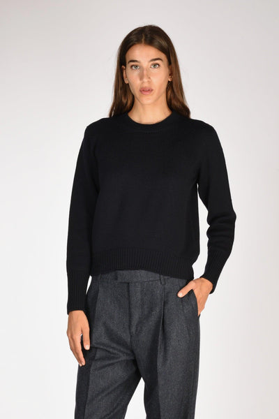 Slowear Maglia Girocollo Blu Donna