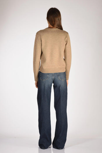 Slowear Maglia Girocollo Beige Donna - 5