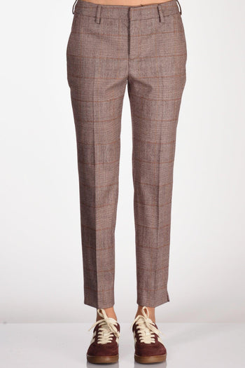 Pantalone New York Bianco/bordeaux Donna - 3