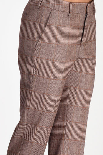 Pantalone New York Bianco/bordeaux Donna - 4