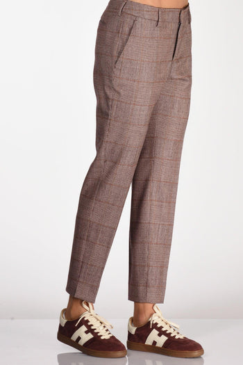 Pantalone New York Bianco/bordeaux Donna - 5