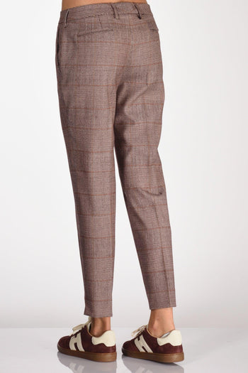 Pantalone New York Bianco/bordeaux Donna - 6