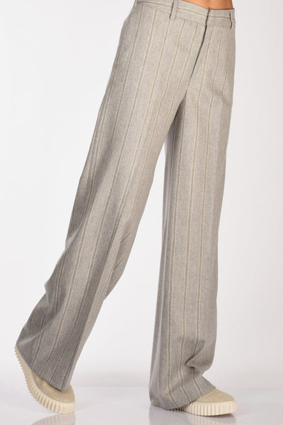 Pantalone Lorenza Grigio Chiaro Donna