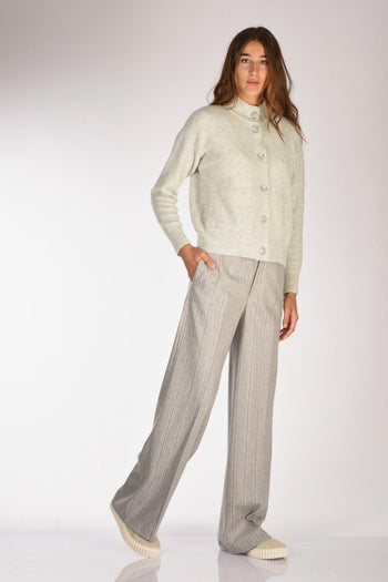Pantalone Lorenza Grigio Chiaro Donna - 2