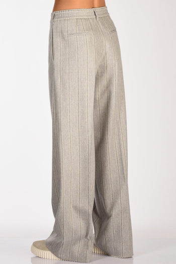 Pantalone Lorenza Grigio Chiaro Donna - 6