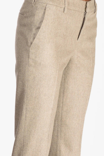 Pantalone New York Beige Melange Donna - 6
