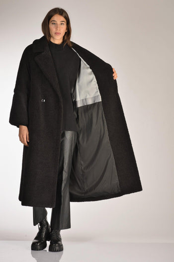Cappotto Ecofur Nero Donna - 6