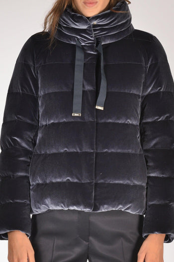 Piumino Corto Blu Donna - 3