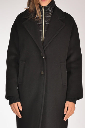 Cappotto Pettorina Nero Donna - 3
