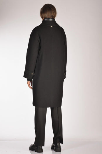 Cappotto Pettorina Nero Donna - 5