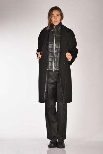 Cappotto Pettorina Nero Donna - 6