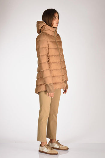 Piumino Chamonix Beige Cammello Donna - 4