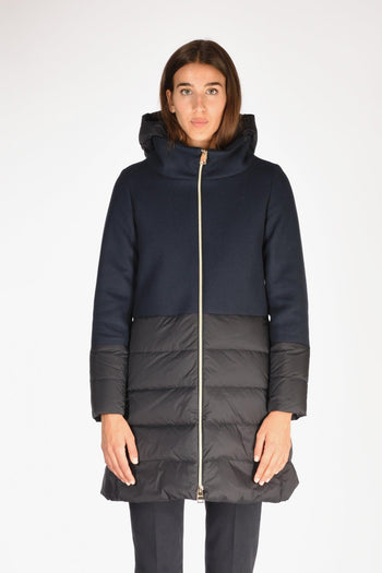 Piumino Bitessuto Blu Donna - 2