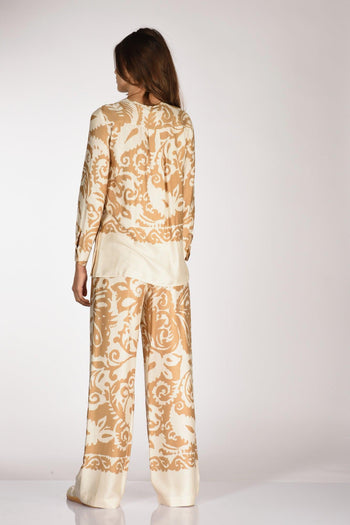 Camicia Beige/bianco Donna - 5