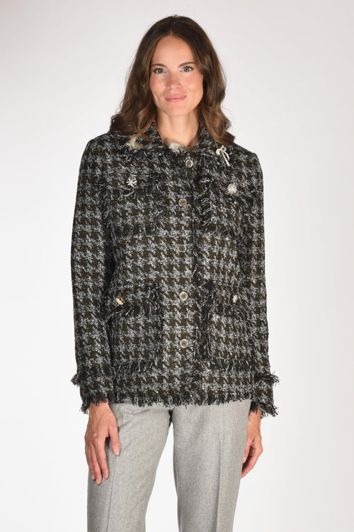 Giacca Pdp Grigio/nero Donna