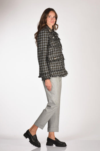 Giacca Pdp Grigio/nero Donna - 4