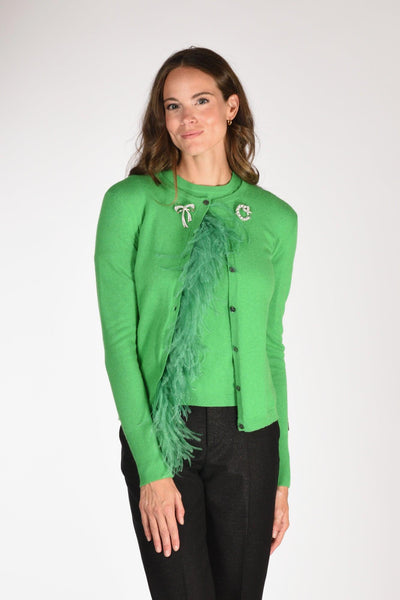 Golf Piume Verde Donna