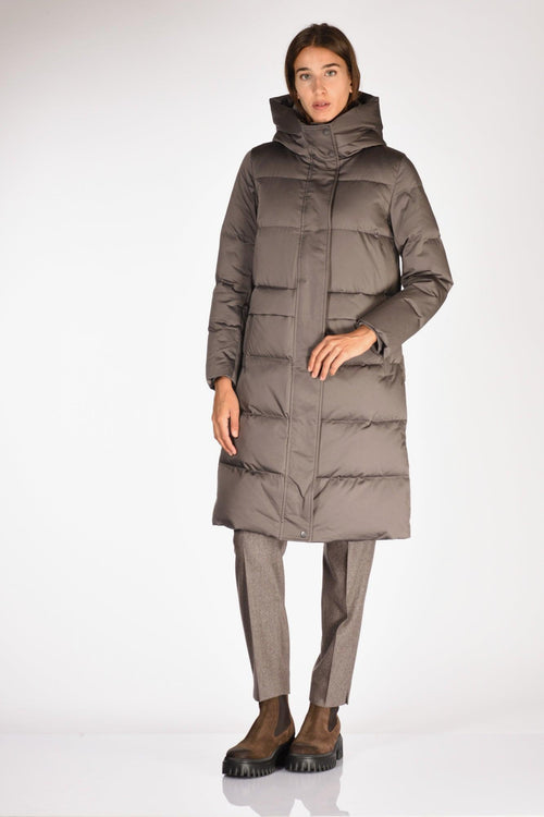 Piumino Shegan Marrone Donna