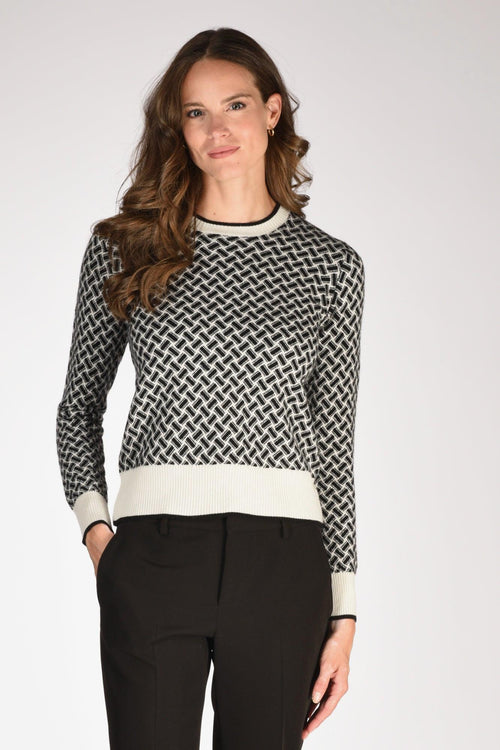 Maglia Bianco/nero Donna