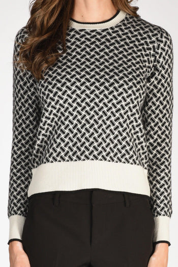 Maglia Bianco/nero Donna - 3