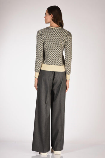 Maglia Grigio Donna - 5