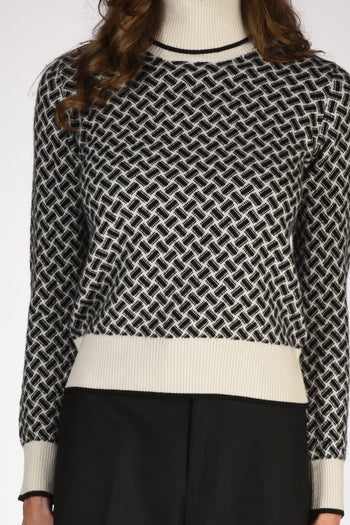 Maglia Bianco/nero Donna - 3