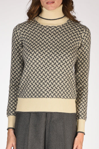 Maglia Grigio Donna - 3