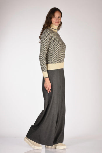 Maglia Grigio Donna - 4