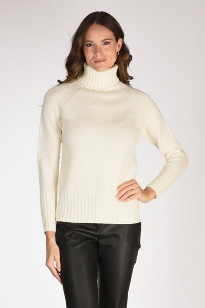 Docevita Raglan Bianco Latte Donna