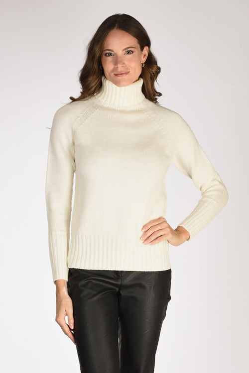 Docevita Raglan Bianco Latte Donna