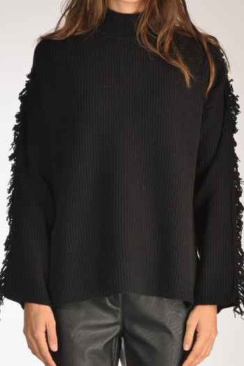 Maglia Lupetto Nero Donna - 3