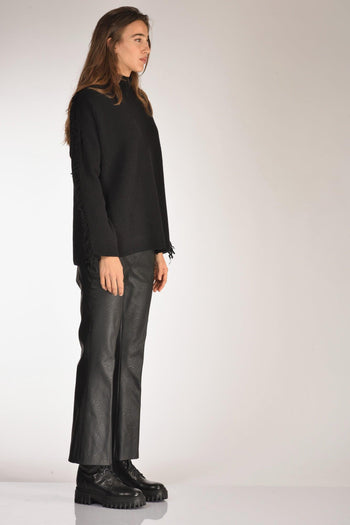 Maglia Lupetto Nero Donna - 4