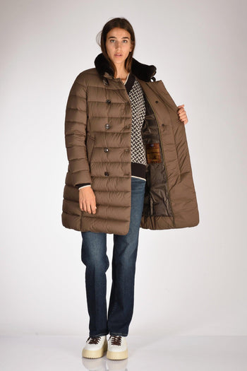 Piumino Longan Marrone Donna - 6