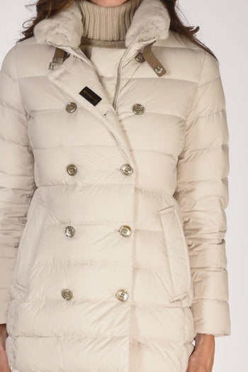 Piumino Longan Grigio Chiarissimo Donna - 4